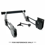67-72 Ford F-series Truck Rear Parallel 4-LINK Suspension Kit W/ 350 Coil-overs. Fixed Price $840.95.