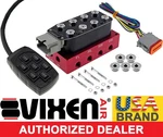 1/4"NPT Air Ride/suspension Manifold Solenoid Valve 4-CORNER 9-SWITCH Controller. Fixed Price $328.18.