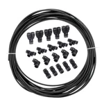 Air Brake Line Push To Connect Fitting Nylon Ride Hose 1/4" Od 100FT SAEJ844. Fixed Price $42.99.