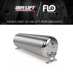 Flo 15218 - 18" Machined Billet Aluminum Tank Raw Finish Air Ride. Fixed Price $435.39.