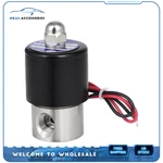 Solid 1/4" Npt 12V Air Ride Suspension Valve Solenoid Electric Stainless Steel. Fixed Price $26.99.
