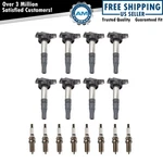 Ignition Coil & Iridium Spark Plug Kit Set For Jaguar Land Rover V8 New. Fixed Price $239.85.