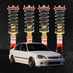 Function & Form Honda Civic (1996-2000) Type Coilovers Kit F2-EKT1. Fixed Price $892.00.