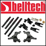 Belltech 2"F 4"R Lowering Kit W/shocks 92-98 Silverado/sierra C1500 Std Cab V8. Fixed Price $912.00.