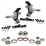 Mustang Ii 2-PIECE Pro Touring 2" Drop Spindle Set + Bearings, Seals & Dust Caps. Fixed Price $449.50.