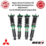 REV9 Hyper-street Ii Coilover Kit W/ 32-WAY Damping For 95-99 Mitsubishi Eclipse. Fixed Price $550.00.