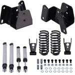 Drop 3" Springs 4" Shackles Shocks Lowering Kit Ford F100 F150 2WD 73-79. Fixed Price $799.90.