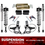 7" Front 4" Rear Lift Kit W/ Fox Shocks For 2016-2018 Chevy Silverado Gmc Sierra. Fixed Price $2270.83.