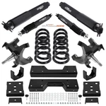 Front 4" +rear 6" Lowering Kit W/shock For Chevy Gmc C1500 88-98 W/1.25" Rotors. Fixed Price $490.24.