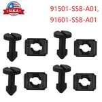 4 Set- For Honda Plastic Engine Cover Stud And Stay Grommet Kit 91501-SS8-A01. Fixed Price $19.68.