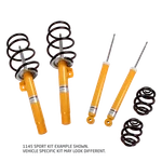 Koni 1145 1025 Kit W/4 Sport Yellow Dampers & Eibach Lowering Springs. Fixed Price $1357.27.