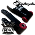 Crown Suspension 1973-1987 Gmc Chevy C10 1"-2" Rear Drop Lowering Shackles Kit. Fixed Price $61.75.