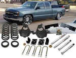 Silverado Ext/crew Cab 1500 1999-2006 4/6 Drop With Street Performance Shocks. Fixed Price $1126.90.