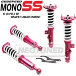 For 97-01 Q45 Godspeed Gsp Mono-ss Damper Coilover Strut Camber Plate Suspension. Fixed Price $715.50.