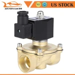 Air Suspension Valve 1" Npt Port Brass Electric Solenoid 12V N/c Gas Water. Fixed Price $21.95.