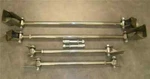 Gearhead Street Rod Rear Triangulated 4 Four Link Kit Stainless Bars + Hardware. Fixed Price $299.33.
