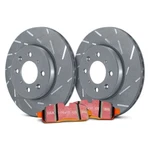For Chevy Silverado 1500 19-24 Ebc S15KF1265 Stage Slotted Front Brake Kit. Fixed Price $476.08.