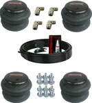 Airmaxxx 2600 Ride Suspension Bags With 3/8" Hose & Brass Fittings. Fixed Price $280.25.