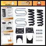 Maxpeedingrods 3" Front & 5" Rear Lowering Kit For Chevy C10/K5, Gmc C10/JIM. Fixed Price $335.99.