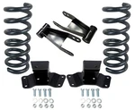 2/4 Drop Kit Lowering Coils Shackles And Hangers Fits 1999-06 Chevy Silverado V8. Fixed Price $355.30.