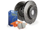 Ebc Brakes S8KF1290 Orangestuff Front Disc Pad And Gd Rotor Kit. Fixed Price $501.14.