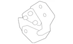 Genuine Ford Radius Arm Bracket 8C2Z3B095AR. Fixed Price $89.24.