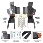 4'' Drop Kit Shackles & Hangers For 1999-05 06 Gmc Sierra 1500 Chevy Silverado. Fixed Price $120.42.