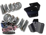 Crown 2" Lowering Springs & Drop Hangers Kit For 1999-2007 Silverado 1500 V8. Fixed Price $323.87.