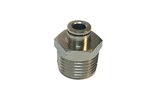 Male Straight Connector Fitting With 1/2 Npt Threads For 1/4" Od Air Line. Fixed Price $7.90.