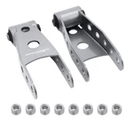 2"-3" Rear Lowering Drop Kit Shackles For Chevy Silverado 1500 2007-18 Stee. Fixed Price $42.76.