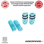 Godspeed Traction-s Performance Lowering Spring 05-14 Dodge Charger SRT8 Rwd. Fixed Price $195.00.
