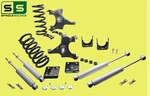 4/6 Drop Lowering Kit + Shocks For 88 - 98 Chevrolet Gmc C1500 W/1.25" Rotor V8. Fixed Price $634.84.