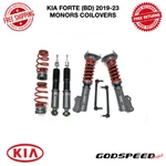 Godspeed Monors Coilover Damper Kit Fits 2019-2023 Kia Forte (bd) 52 Mm. Fixed Price $795.00.