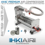 Hki Air Premium Compressor 444C Suspension And Horn + Water Trap Switch. Fixed Price $199.95.