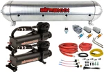 Airmaxxx Dual 480 Black Compressors W/raw 5 Gallon Tank & Wiring Kit. Fixed Price $730.92.