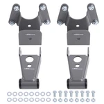 Rear 4" Lowering Drop Kit Shackle Hanger Fit Dodge D100 D150 Ram Charger 72-93. Fixed Price $111.99.