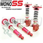 For 95-98 240SX S14 Godspeed Monoss Damper Coilover Suspension Camber Plate Set. Fixed Price $675.00.