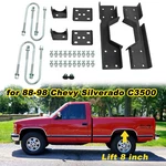 Rear Lower Kit Flip Notch 8" Drop Fit For 1988 - 1998 Chevy Silverado C3500. Fixed Price $90.00.
