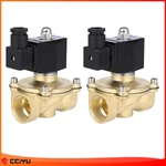 Air Ride Suspension Valve 2X 1" Npt 12V Brass Electric Solenoid N/c Kit. Fixed Price $34.90.