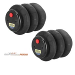 2X 2600LB Triple Bellow Air Spring Bag For Dodge Ram 1500 3500 Gmc. Fixed Price $224.80.