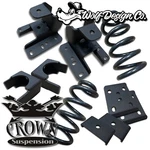2007-2018 Silverado Sierra 3/5 Lowering Kit Drop Coils Springs Flip. Fixed Price $405.00.