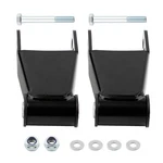 Adjustable 1"-2" Drop Shackles Leveling Kit Ford F100 F150 2WD 73-1996 Steel. Fixed Price $30.95.