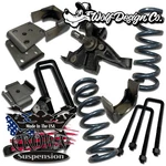 Crown Suspension 92-99 Suburban Tahoe V8 4/6 Lowering Drop Kit Spindles Flip. Fixed Price $790.00.