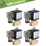4PCS 1/4" Npt 110-120V Air Suspension Valve Solenoid Brass Electric N/c. Fixed Price $43.99.