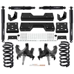 Front 4" Rear 6" Drop Kit W/shock For Chevy Gmc C1500 1988-98 W/1.25" Rotors V8. Fixed Price $499.99.