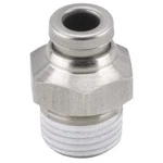 Smc KQG2H08-01S 1/8" X 5/16" Tube R(pt) Ss Male Adapter. Fixed Price $20.99.