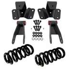 2"F 4"R Lowering Coil Springs Shackles Hangers Drop Kit 73-79 Ford F150 F100. Fixed Price $219.99.