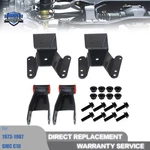 Rear Drop Lowering Hanger Shackle Kit 4" 1973-1987 For Chevy Gmc C10 2WD Pickup. Fixed Price $66.08.