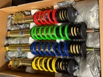 X Custom Harlequin Height Adjustable Coilovers For Vw MK3 Golf Jetta 93-99.5. Fixed Price $1384.00.