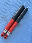 Koni For Mitsubishi Montero 1991-1997 Heavy Track Red Shock Rear Set Of 2. Fixed Price $165.00.